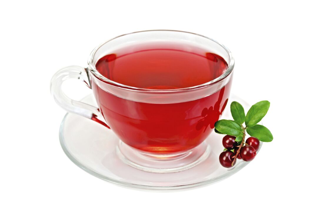 Quickly relieves inflammation in cranberry drink cystitis