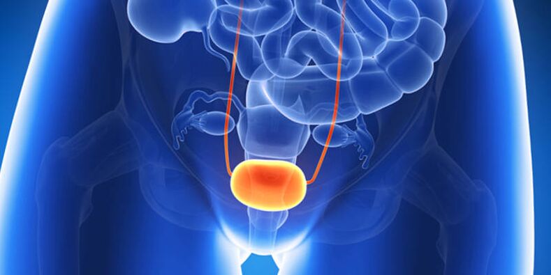 Bladder inflammation treatment with pills